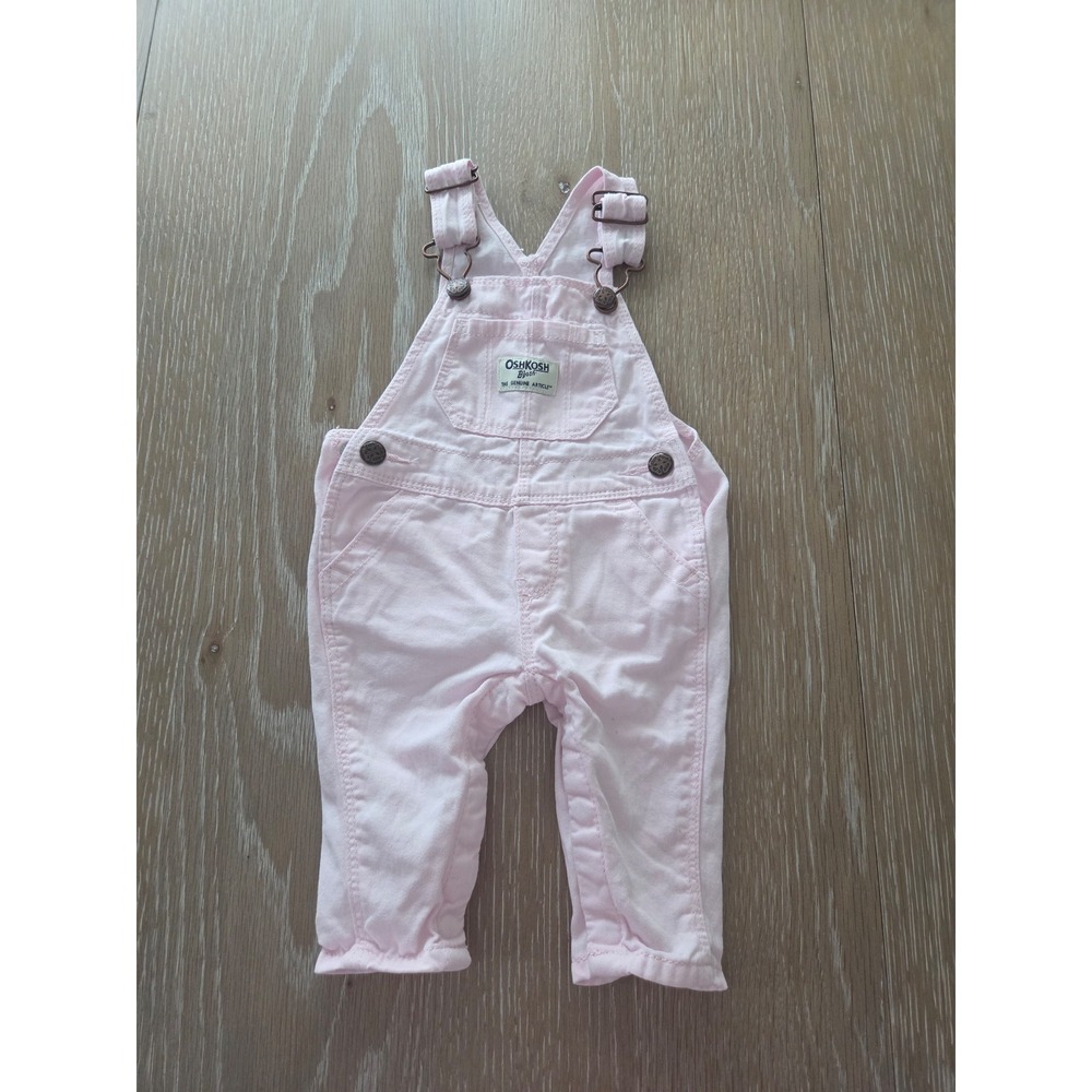 Oshkosh B'gosh baby girl overalls size 3 mos